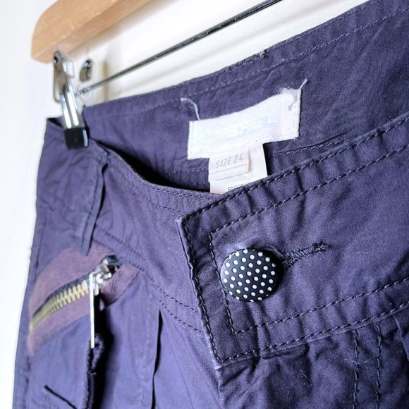 ★ 3 for $20 ★ Diesel navy blue cropped utility pants - Picture 3 of 6